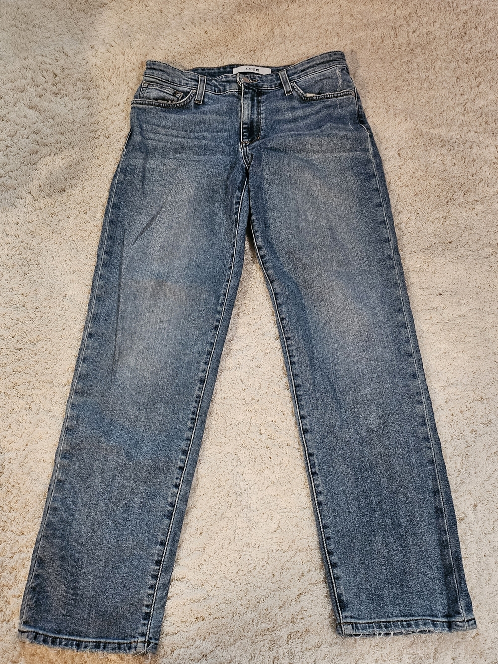Joe's Jeans Women's Straight-Leg Jeans - Medium Blue Wash